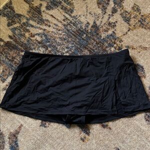 Bleu Rod Beattie Black Swim Skirt